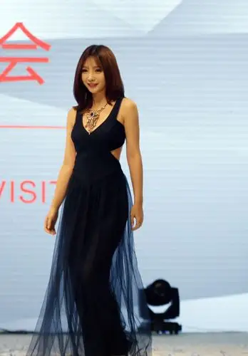 柳岩深v秀胸秀美背 大气温婉性感迷人