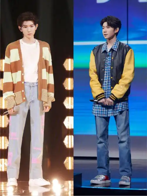 王源谁是宝藏歌手穿搭合辑