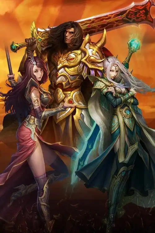 手游热血传奇手机版海报图片