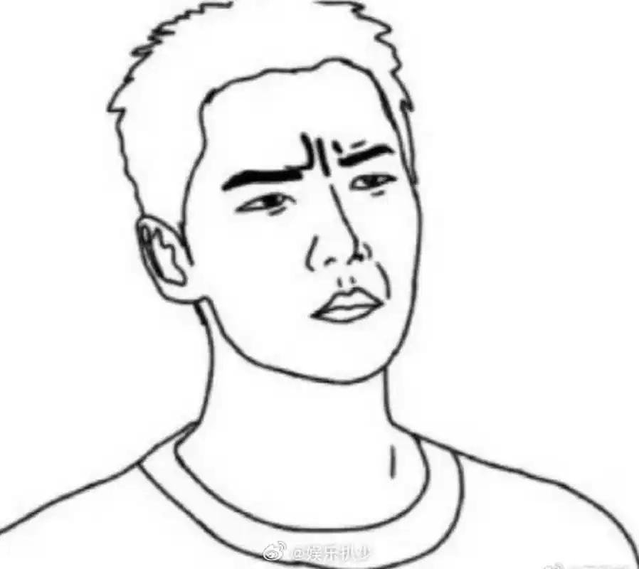 杨洋这张图到底是谁画的,寥寥几笔勾勒出一个杨洋,好神似.