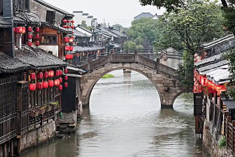 西塘古镇_江南水乡_高清图片_全景视觉