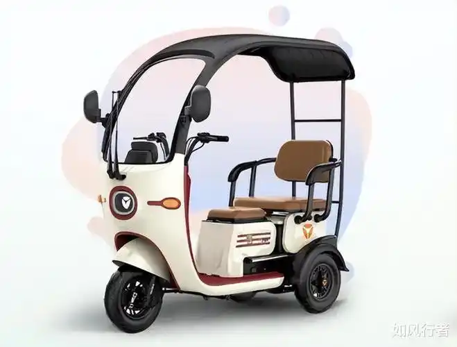 雅迪发布新一代电动三轮车自带雨篷多种骑行模式边骑边充电