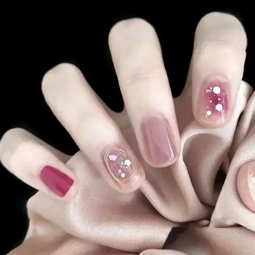 小杨哥推荐芋泥紫奶黄unny指甲油夏天快干不掉色白月光蓝新色免烤