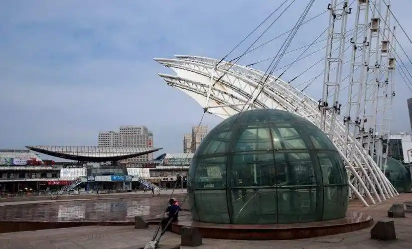 记忆中大连五彩城老照片重温那段绚丽多彩的回忆