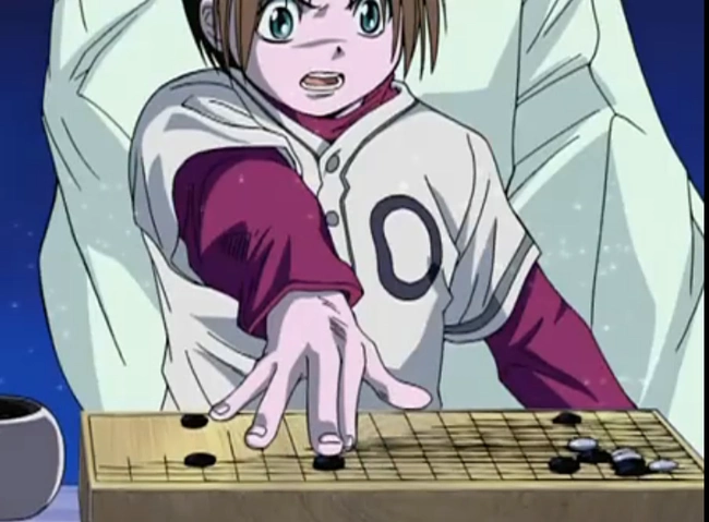 重温棋魂3小光下出了自己的第一手棋多图