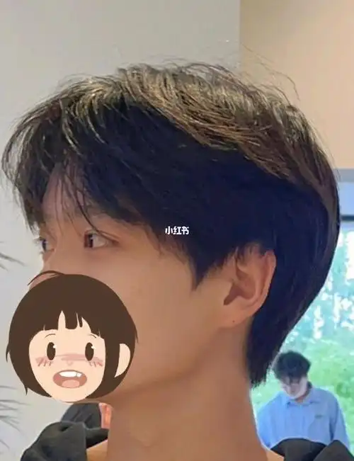 头顶自然蓬松不在坍塌头皮～93不用打理的男生发型微分碎盖整体自然