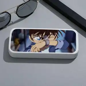 名侦探柯南眼镜盒二次元动漫周边江户川笔盒折叠便携收纳可爱包邮