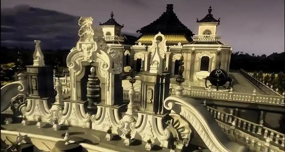 曾被英国公布的圆明园烧毁前照片美如仙境为何说被烧并不可惜