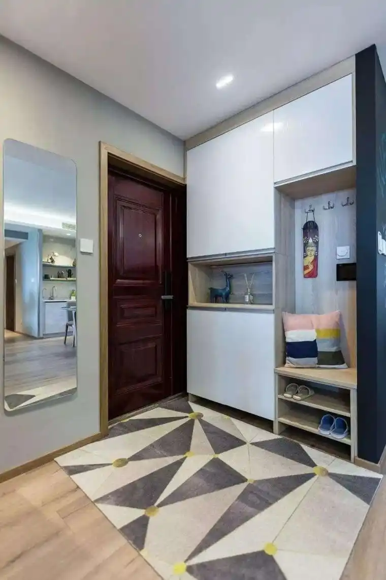 小户型玄关鞋柜设计不用发愁,教你几招!