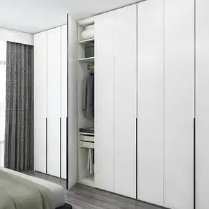 现代风平开门衣柜