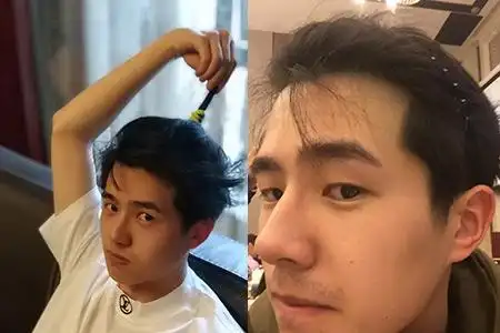 刘昊然是95后的小鲜肉,在四年前出道.