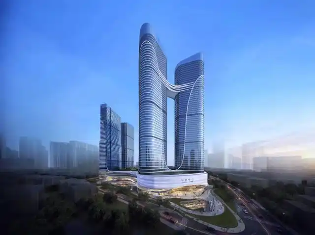 中心沙湾店"火车北站整体效果图而作为成都地标建筑之一的火车北站也