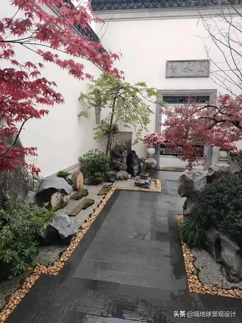 庭院景观设计:浅谈新中式庭院_网易订阅