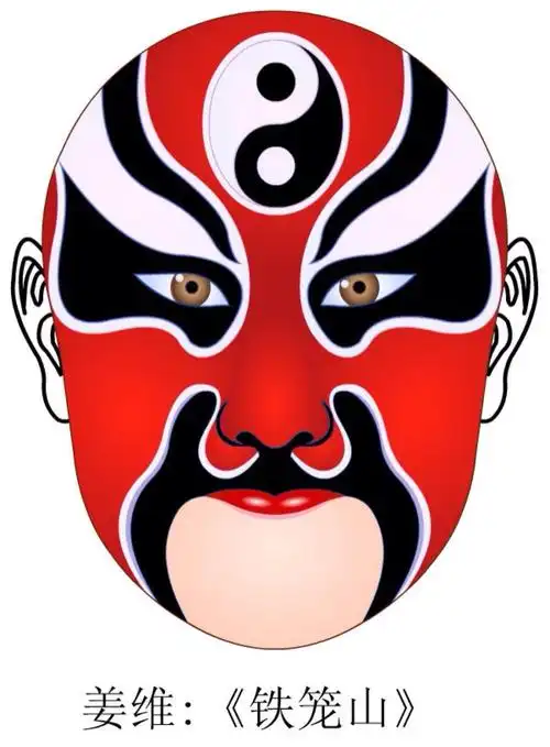 「戏曲艺术」三国演义故事京剧人物脸谱(一)