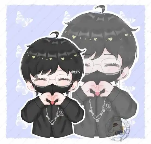 景向谁依  #ps板绘  #数位板  #q版人物