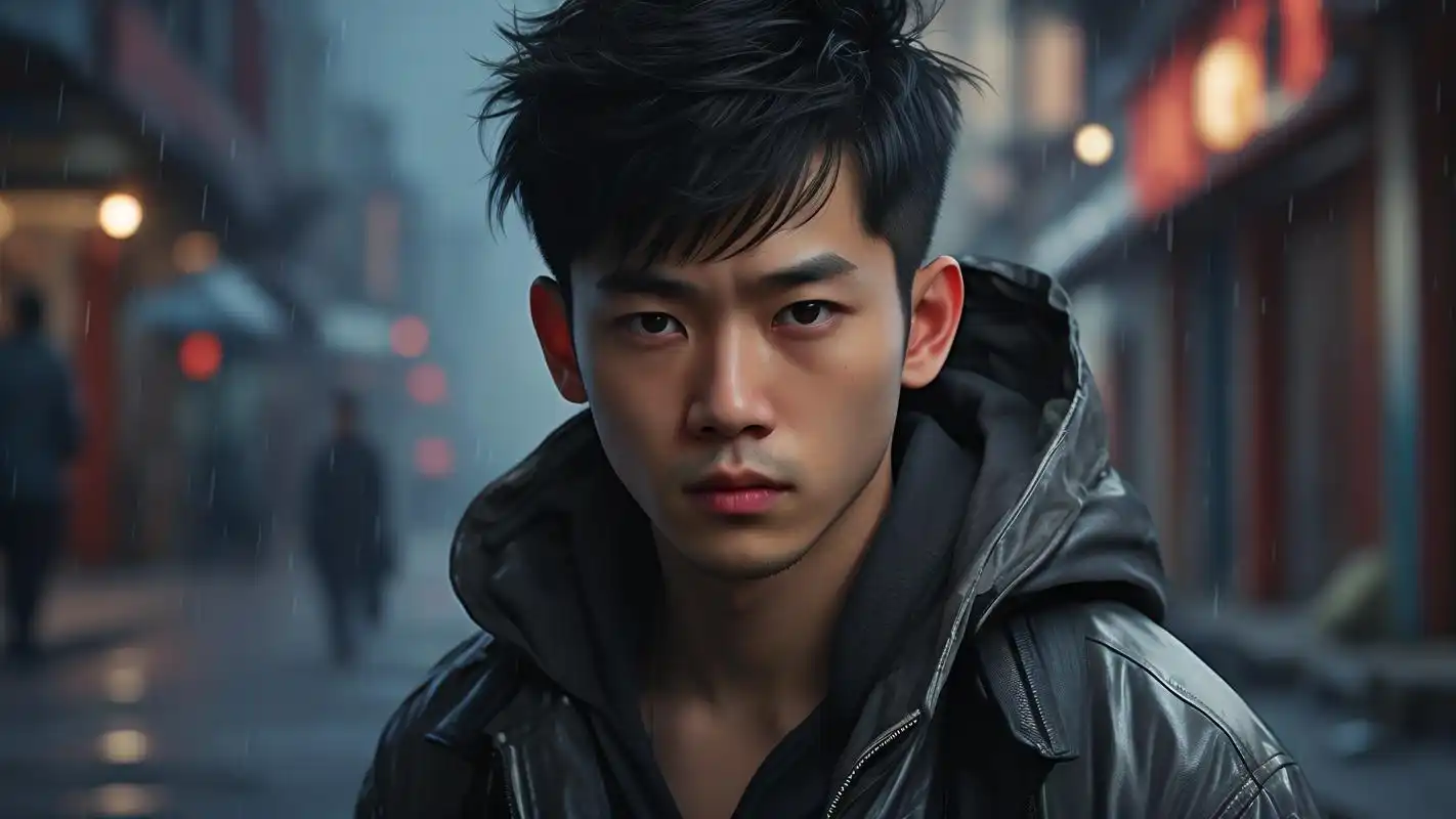 90霸气男生黑夜壁纸,冷酷非凡98 这组霸气男生黑夜壁纸,展现了