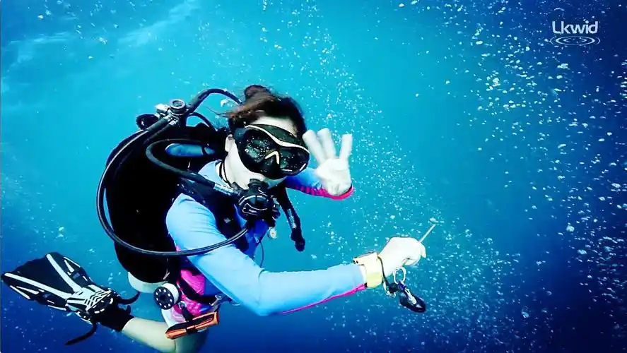 带着森田去旅行丨跟美女潜水教练carrie学怎么日日在海岛浪皮肤还能