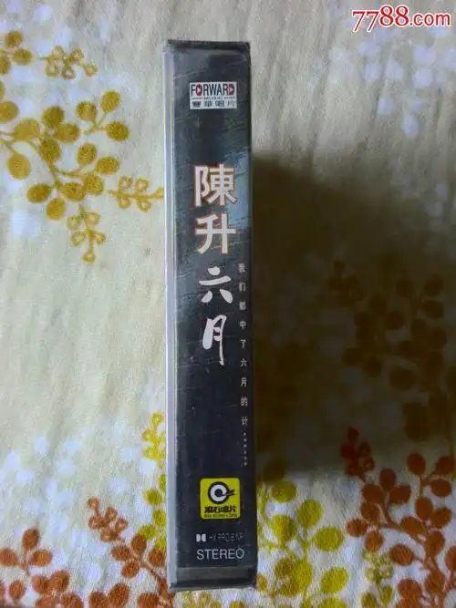 台湾歌手,创作人--陈升独唱专辑《六月》滚石唱片制作