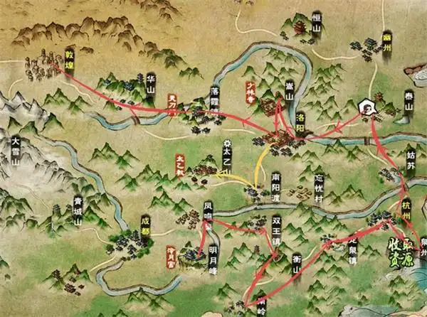 烟雨江湖练级地方