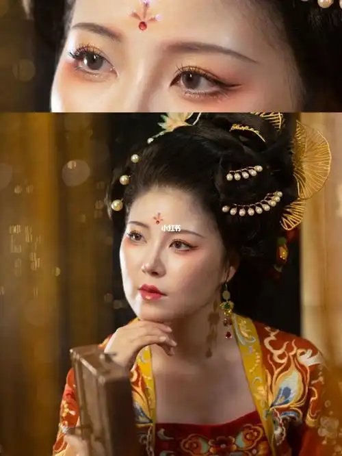 盛世大唐精致古风眼妆分享江阴汉服写真