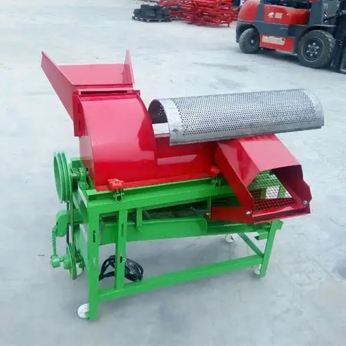 小型家用水稻脱粒机山坡地打麦机 谷子穗脱粒机多功能农用打粒机