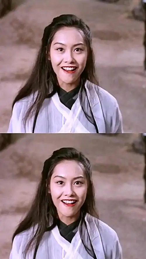 朱茵是真的美,眨眼是真的绝了!