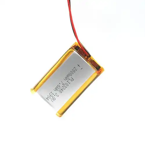 4wh可充电最小 3.7v 2000mah lipo电池
