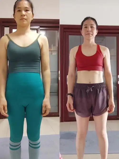 同样98斤的区别#无氧美体健身肖然 老师课程9点-11点,练出健康好身材