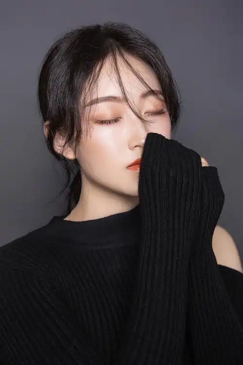 形象照黑白写真