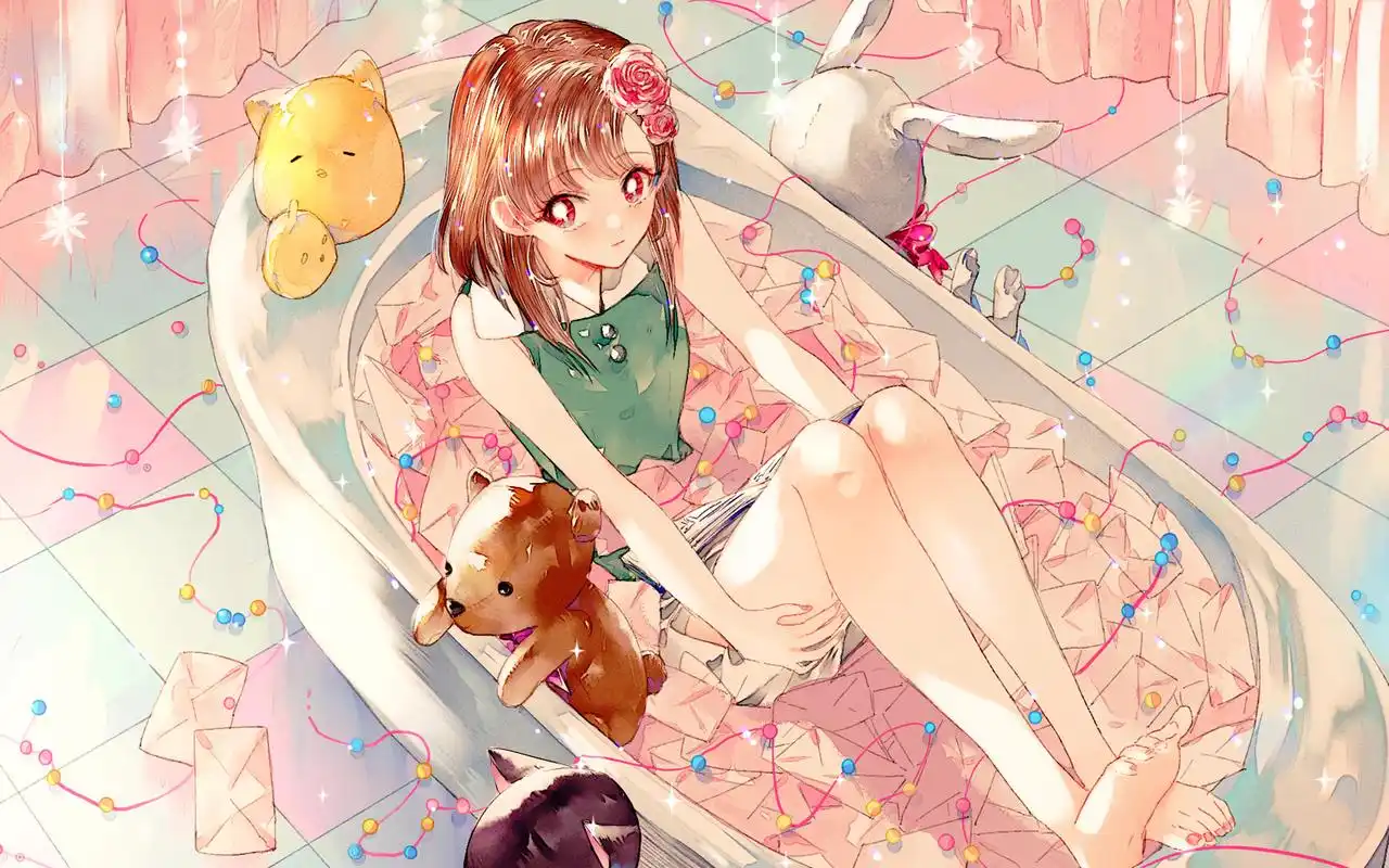 动漫二次元图片电脑桌面壁纸高清大图预览1920x1200_卡通动漫下载_美