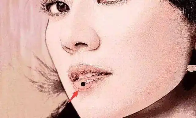 痣相学寓意着口福不浅的面相痣痣相分析风水八字同城网