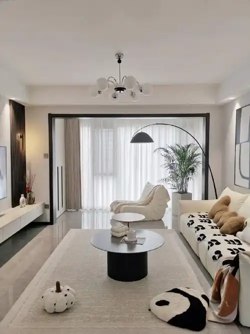 125平米现代简约风装修,让生活更加精致!#家居装修