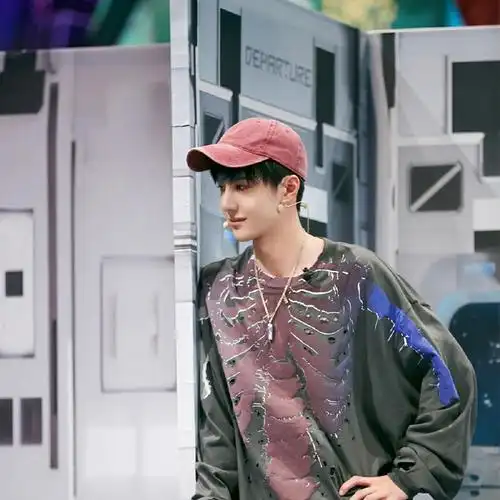 王一博同款帽子这就是街舞3粉色鸭舌帽男潮复古水洗牛仔棒球帽女