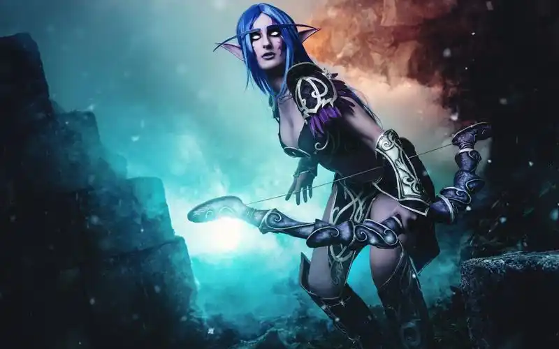 魔兽争霸3重制版暗夜精灵族和旧版图片对比