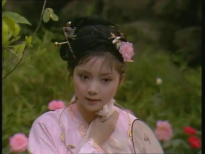 对了,宝姐姐始终佩带的也有一个饰物,就是那枝金色珠簪,正好与林妹妹