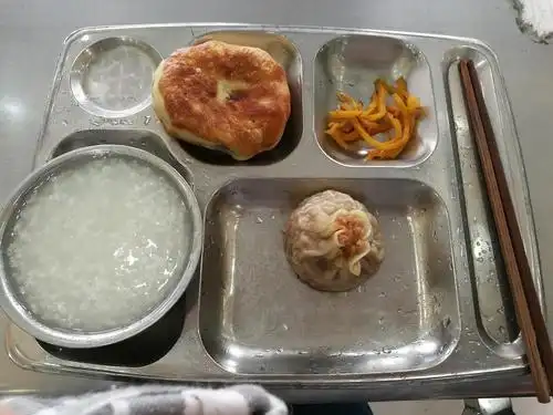 大学食堂早餐一周打卡