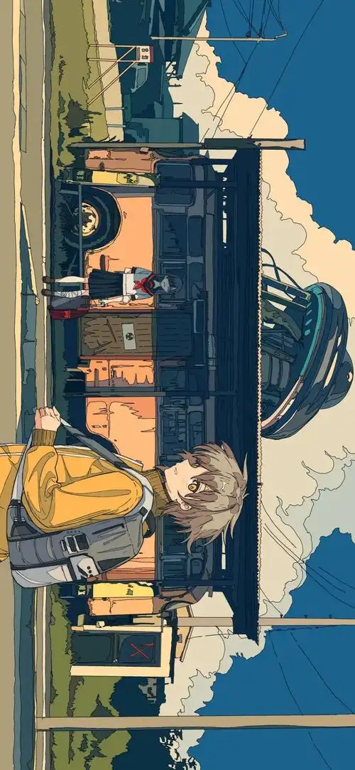 2023离开的远方壁纸_手机壁纸_动漫卡通手机壁纸_我要个性网