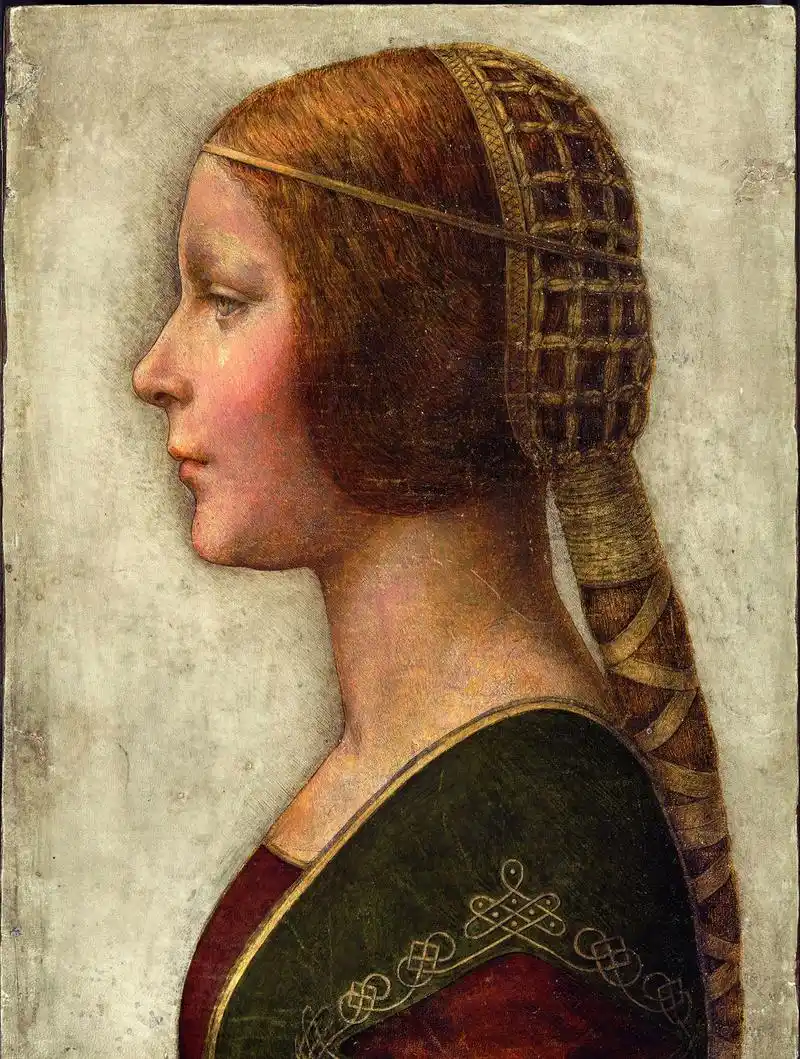 达·芬奇对光影的熟练把握让米兰公爵情妇散发着性感