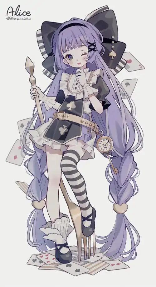 可爱的角色线稿 动漫插画参考 shiraho65