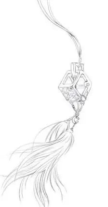 手绘古风书签简笔画