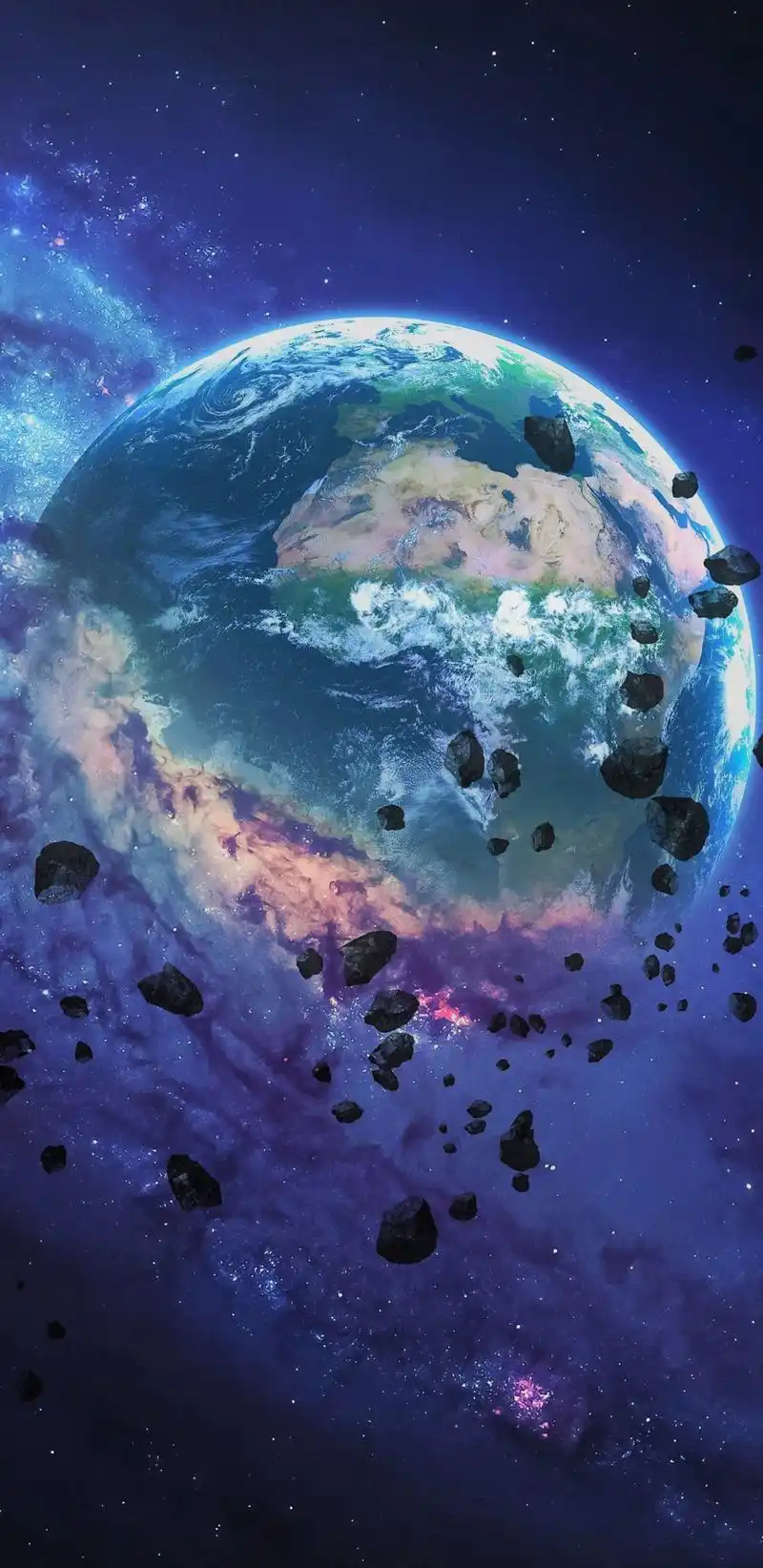 超级手机壁纸:4k画质,浩瀚的宇宙,我们绝对不是孤独的存在!