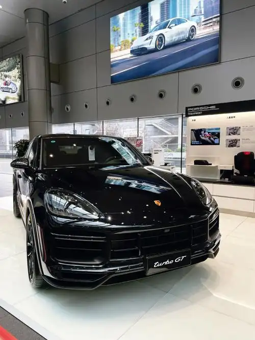 保时捷suv天花板卡宴turbogt现车黑玉色