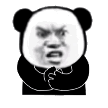 熊猫头抓鸭子表情包_鸭子_熊猫表情