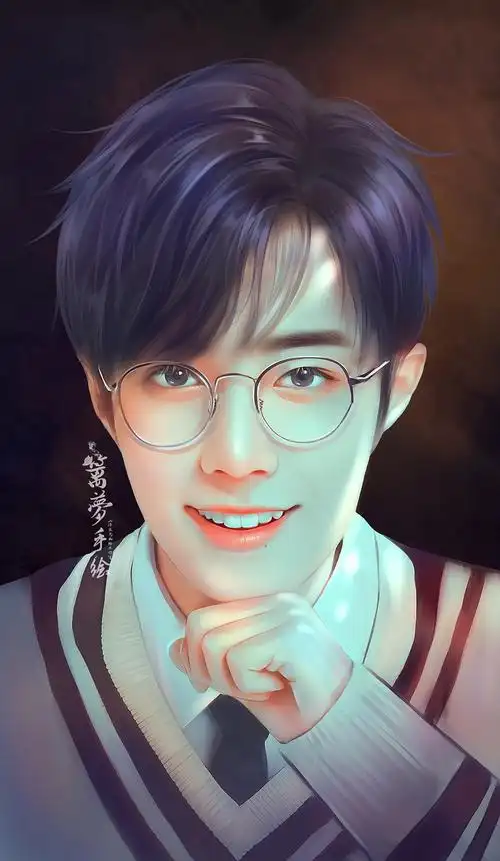 转手绘-肖战|纯艺术|绘画|篱梦手绘 - 原创作品 - 站酷 (zcool)