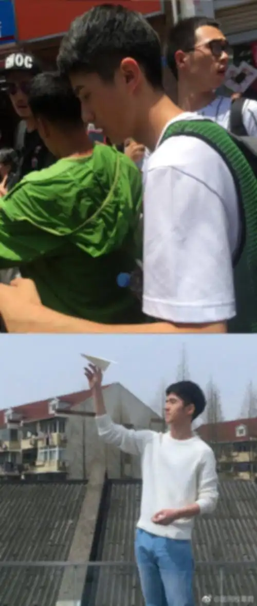 刘昊然的路人街拍生图,这都是什么神仙女友视角!