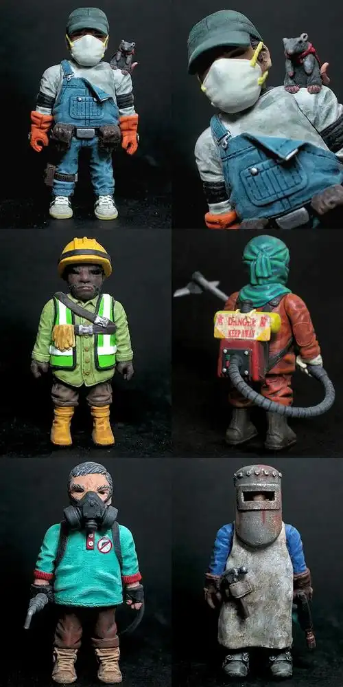 猩猩,僵尸,宇航员.