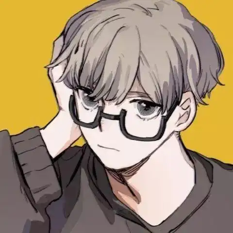 男生头像图片帅气动漫 二次元高冷侧脸男头像