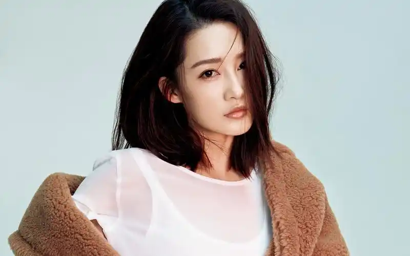 李沁气质性感写真高清桌面壁纸