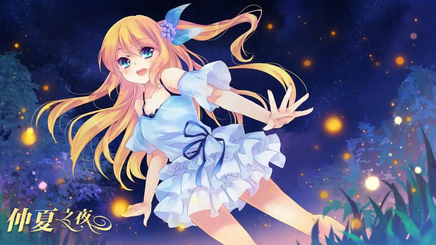 性感卡通动漫美女高清桌面壁纸