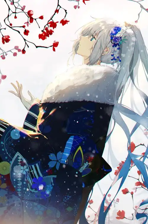 快醒醒,灵梦不可能抽到大吉和穿得那么美!